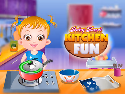 Baby Hazel Kitchen Fun