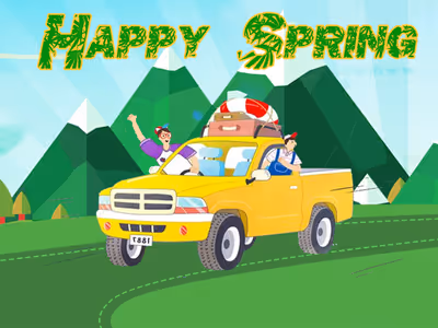 Happy Spring Jigsaw Puzzle
