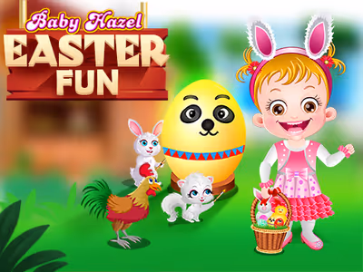 Baby Hazel Easter Fun