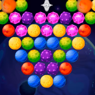 Bubble Shooter Planets