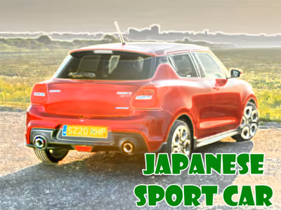 Japanese Sport Car Puzzle