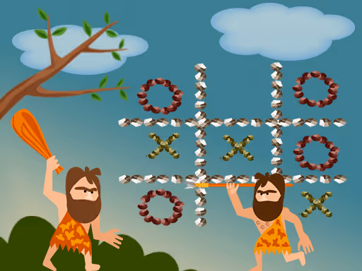 Tic Tac Toe Stone Age