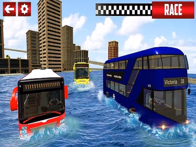River Coach Bus Driving Simulator Games 2020