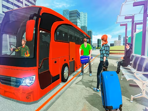 Heavy City Coach Bus Simulator Game 2k20