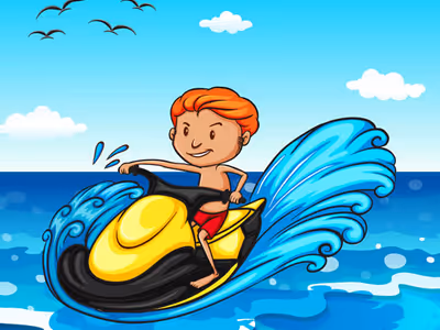 Jet Ski Summer Fun Hidden