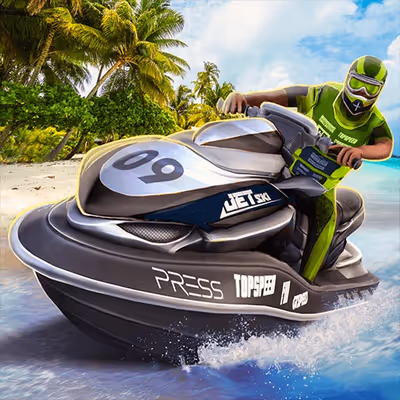 Jet Ski Racing Games: Water Boat mania