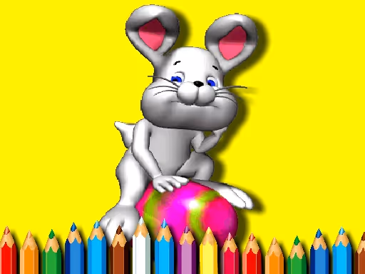BTS Easter Coloring Book