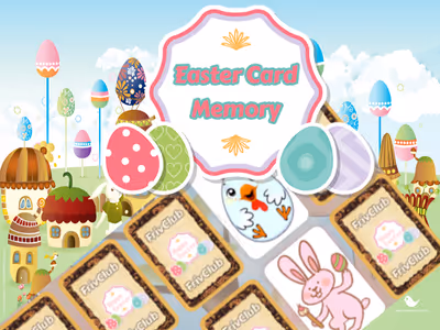 Easter Card Memory Deluxe