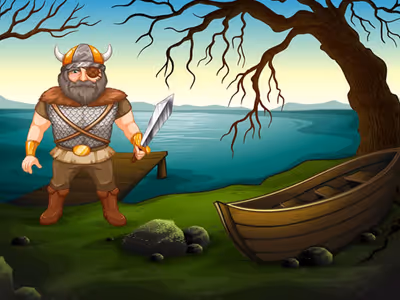 Viking Warrior Battle Jigsaw
