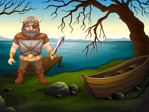 Viking Warrior Battle Jigsaw