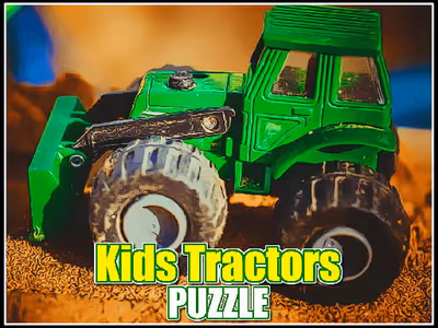 Kids Tractors Puzzle