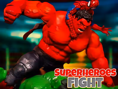 Superheroes Fight