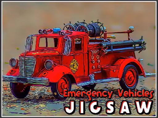 Emergency Vehicles Jigsaw