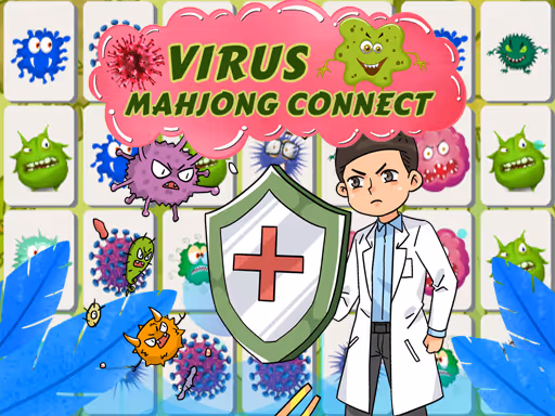 Virus Mahjong Connection