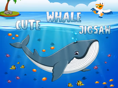 Cute Whale Jigsaw