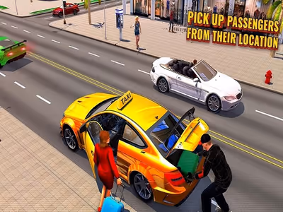 Crazy Taxi Game: 3D New York Taxi