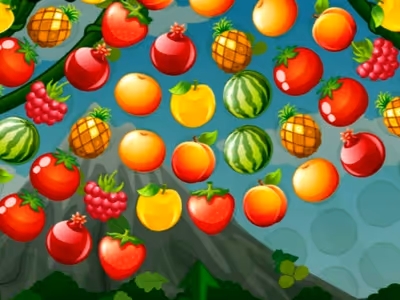 Bubble Shooter Fruits Wheel