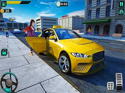City Taxi Driving Simulator Game 2020