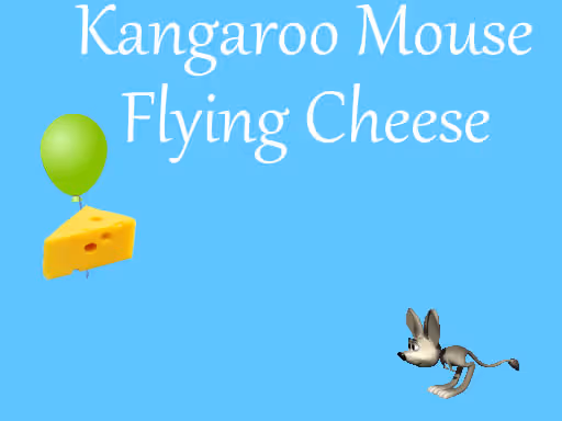 Kangaroo Mouse Flying Cheese
