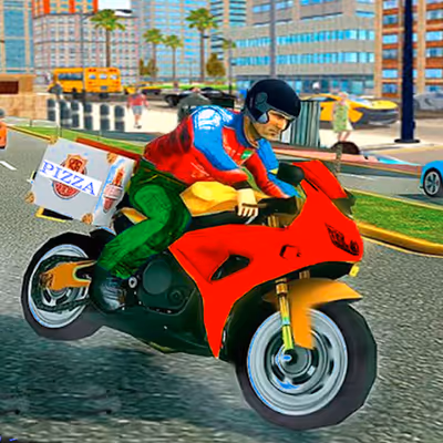 PIZZA DELIVERY BOY SIMULATION GAME