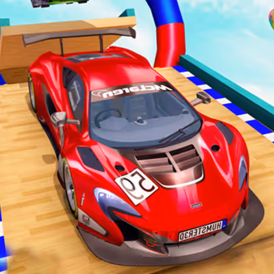 GT Mega Ramp Car Stunts
