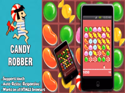 Candy Robber - Mach 3 Game for kids