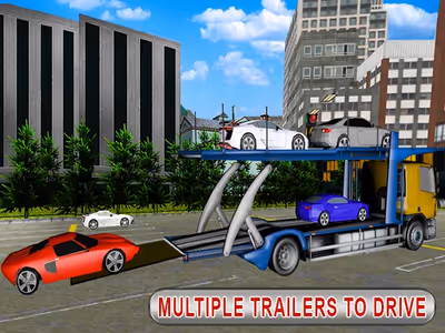 Trailer Cargo Truck Offroad Transporter