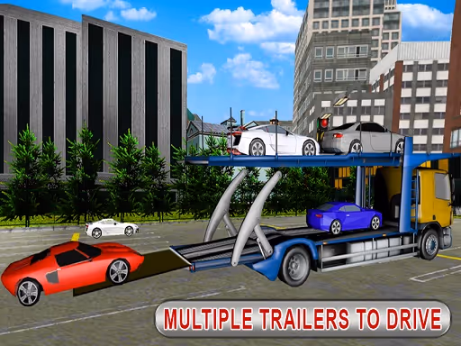 Trailer Cargo Truck Offroad Transporter