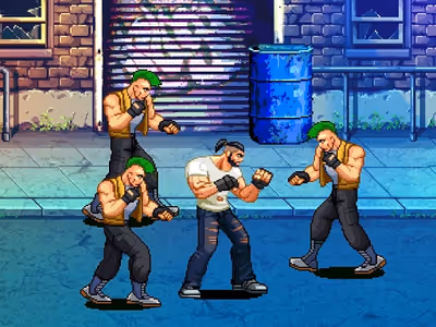 Beat Em Up Street fight 2D