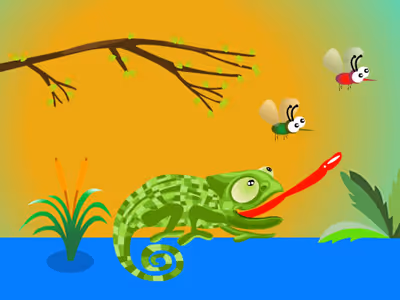 Hungry Chameleon
