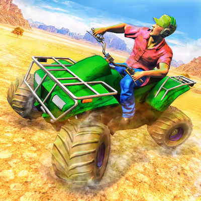 Quad Bike Derby Stunts