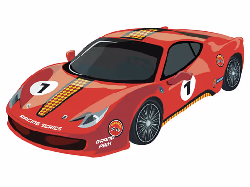 Sport Cars Coloring