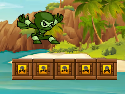 Green Ninja Run
