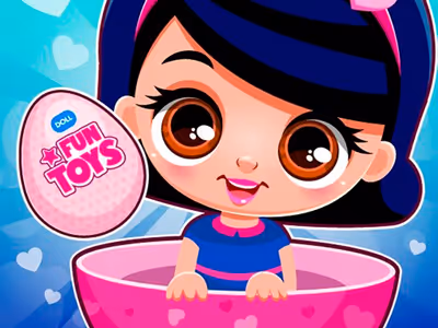 Cute Dolls Open Eggs