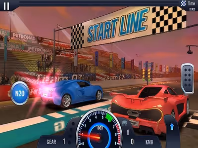 Fast Line Furious Car Racing
