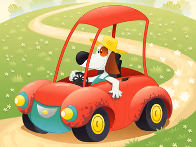 Funny Animal Ride Difference