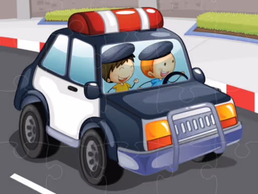 Police Cars Jigsaw
