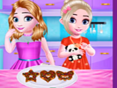 Little girls kitchen Time