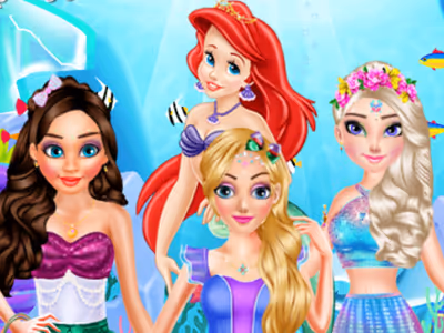 Princess Mermaid Style Makeup