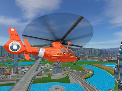 911 Rescue Helicopter Simulation 2020