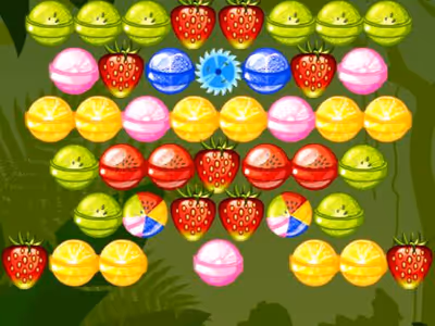 Bubble Shooter Fruits Candies