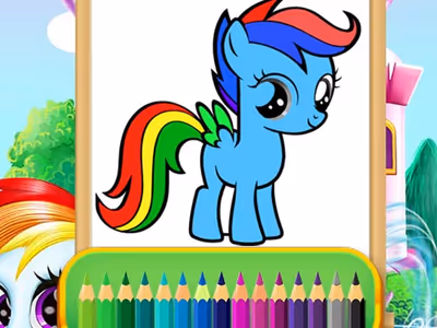 Wonder Pony Coloring