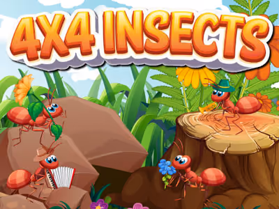 4x4 Insects
