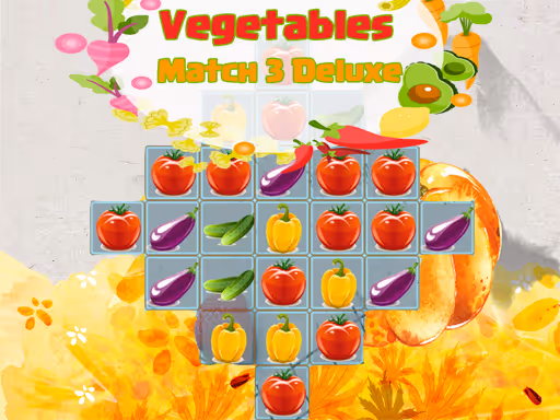 Vegetables Match 3 Deluxe