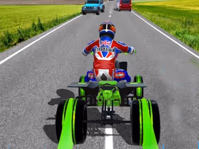 ATV Quad Bike Traffic Racer