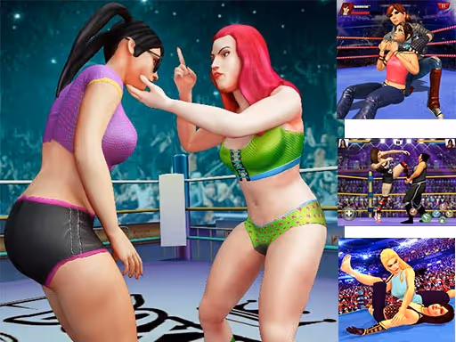 Women Wrestling Fight Revolution Fighting Games