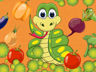 Vegetable Snake
