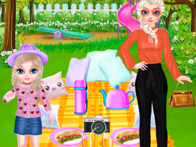 Princess Family Picnic Day