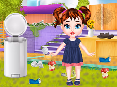 Baby Taylor Backyard Cleaning