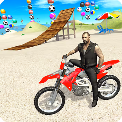Motorbike Beach Fighter 3D